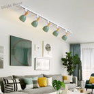 15W Modern Nordic Wooden LED Track Light - Ceiling Spotlight ceiling light