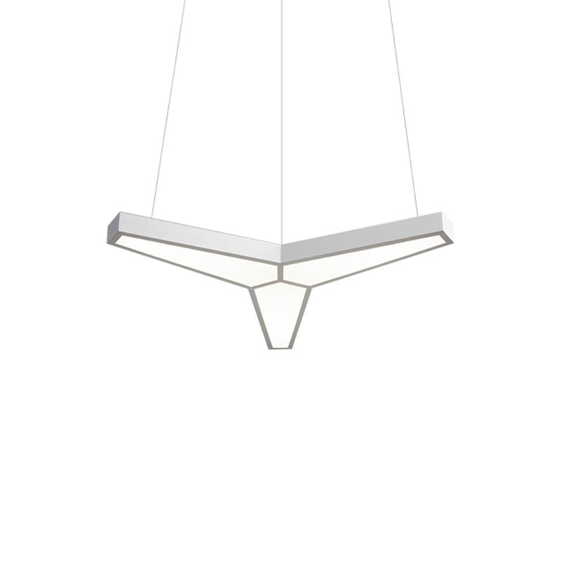 Addison Modern Y - Shaped Led Ceiling Lamp: Illuminate Your Space In Style Pendant Lighting