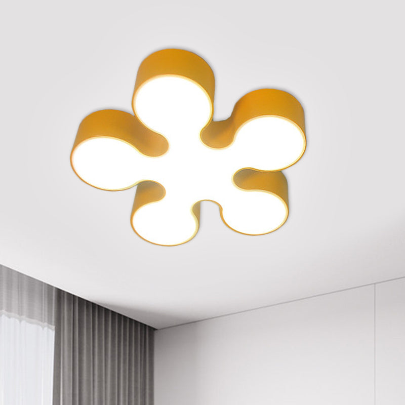 Blooming Brilliance: Colorful Blossom Led Ceiling Light For Kids