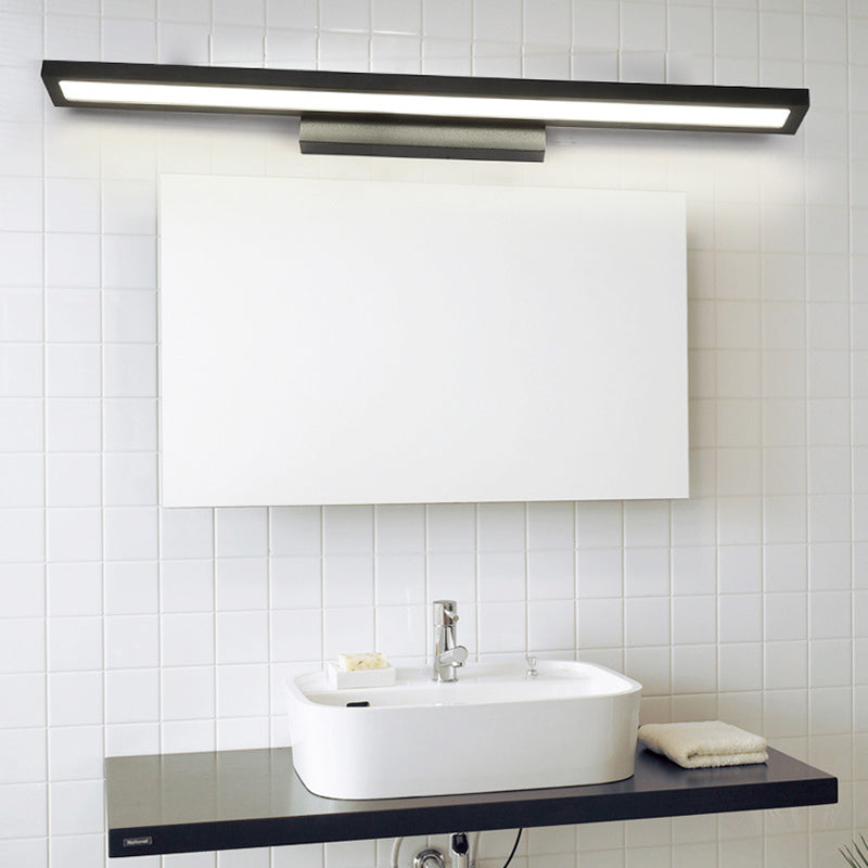 Adeline Chic Glow - Modern Led Bathroom Vanity Lamp Black / Warm Wall Lamp