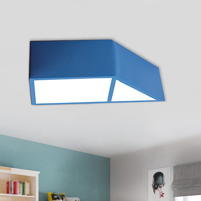 Brooke Playful Trapezoid Ceiling Lamp: Brighten Your Child’s Room With Fun Colors Light Fixtures