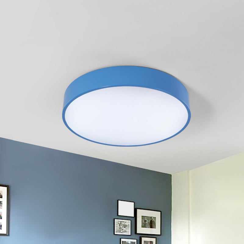 Colorful Fun: Dimmable Led Ceiling Light For Kids Blue