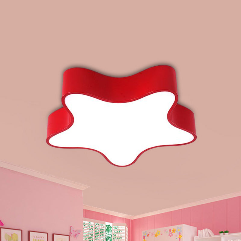 Whimsical Starfish Lights Up Your Child’s Room Red