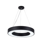 Avery’s Airy Ambiance: Minimalist Black Hoop Pendant Light Lighting