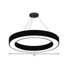 Circle Led Pendant Light Kit: Minimalist Elegance Meets Modern Functionality