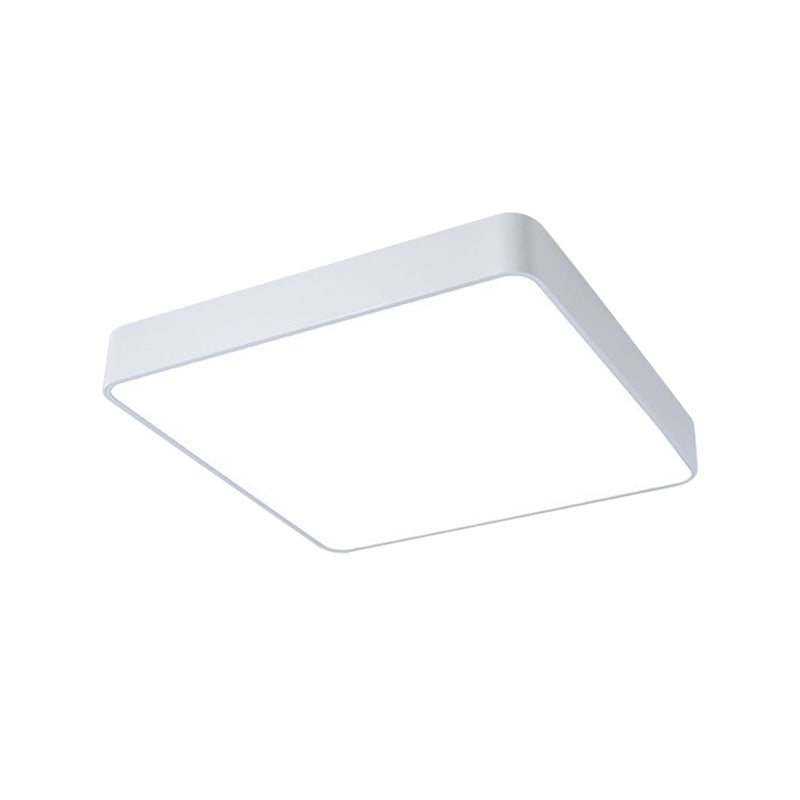 Cheerful Square Light For Kids’ Rooms: Led Flush Mount Fixture