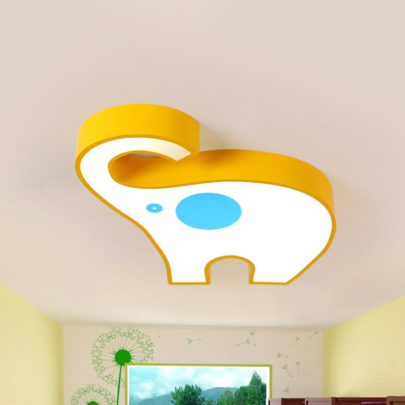 Sunny The Elephant: A Playful Light For Your Child’s Space Yellow