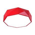 Brighten Your Space With Playful Colors: Acrylic Polygon Led Light Ceiling