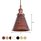 Hunter - Horn Shaped Pendant Light In Various Finishes