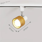 1PC LED Track Light - Sleek and Versatile Lighting Solution Solid Wooden / 9W Warm White ceiling light