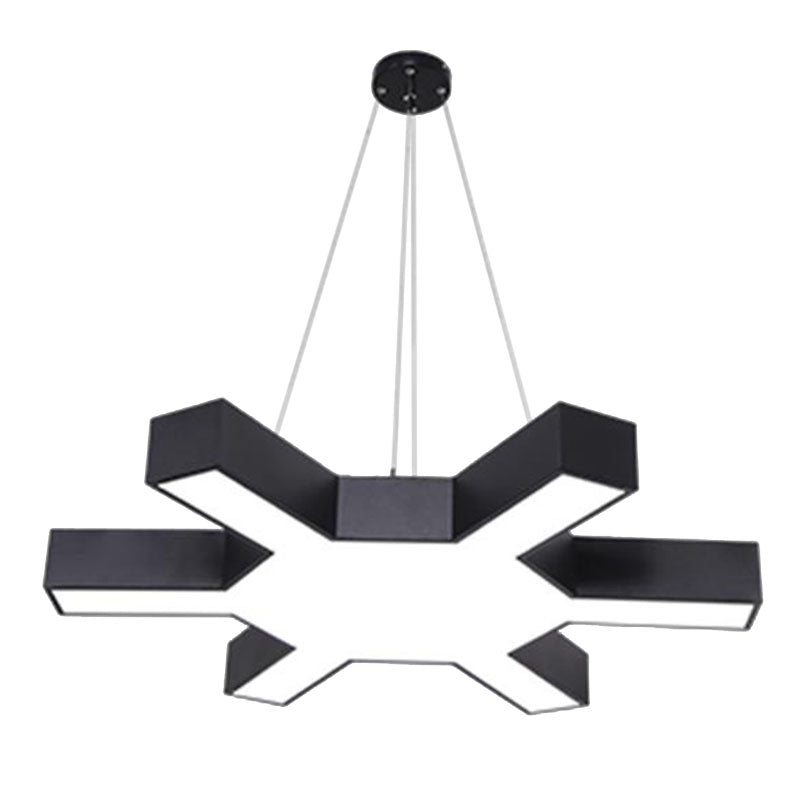 Angela Branching Brilliance: Illuminate Your Gym With Modern Style Black / A Pendant Lighting