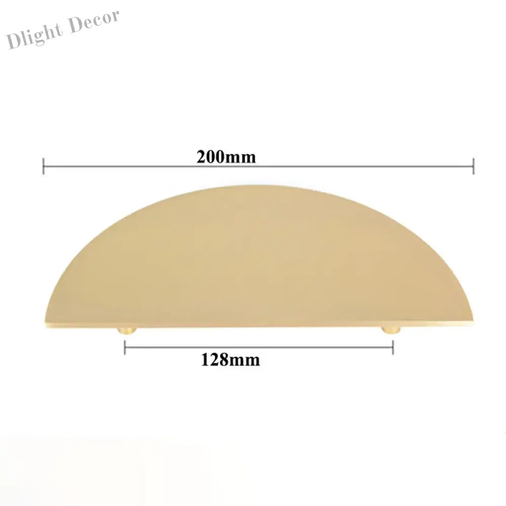 20cm Large Half-Round Brass Furniture Knobs – Wardrobe Handles and Cabinet Pulls TB4006-200 Knobs