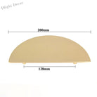 20cm Large Half-Round Brass Furniture Knobs – Wardrobe Handles and Cabinet Pulls TB4006-200 Knobs