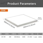 20W Led Flat Panel Light - Square Ceiling Lamp 300X300Mm Cold White Indoor Lighting Ac175 - 265V