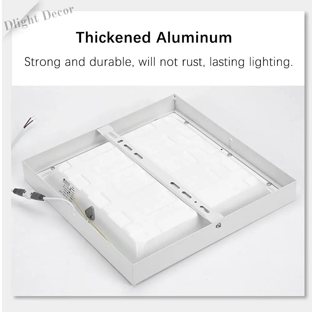 20W Led Flat Panel Light - Square Ceiling Lamp 300X300Mm Cold White Indoor Lighting Ac175 - 265V