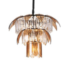 Evelyn’s Enchanting Crystal Chandelier: Light Up Your Living Room In Style