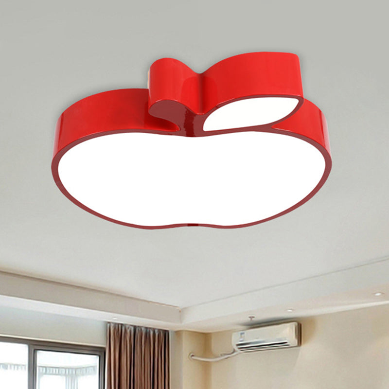 Brighten And Delight: Playful Apple - Shaped Nursery Light Ceiling