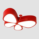 Ily’s Luminous Acrylic Led Flush Mount Ceiling Light - Butterfly Design For Kindergarten And