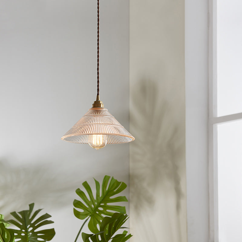 Kaia Modern Pendant Lamp: Clear Glass Elegance For Any Space