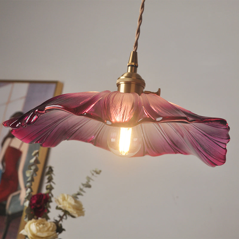 Amina Vintage Floral Hanging Lamp - Adds Industrial Charm Pendant Lighting