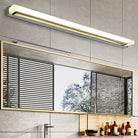 Illuminate Your Bathroom In Style: Modern Chrome Led Sconce Light / Large White