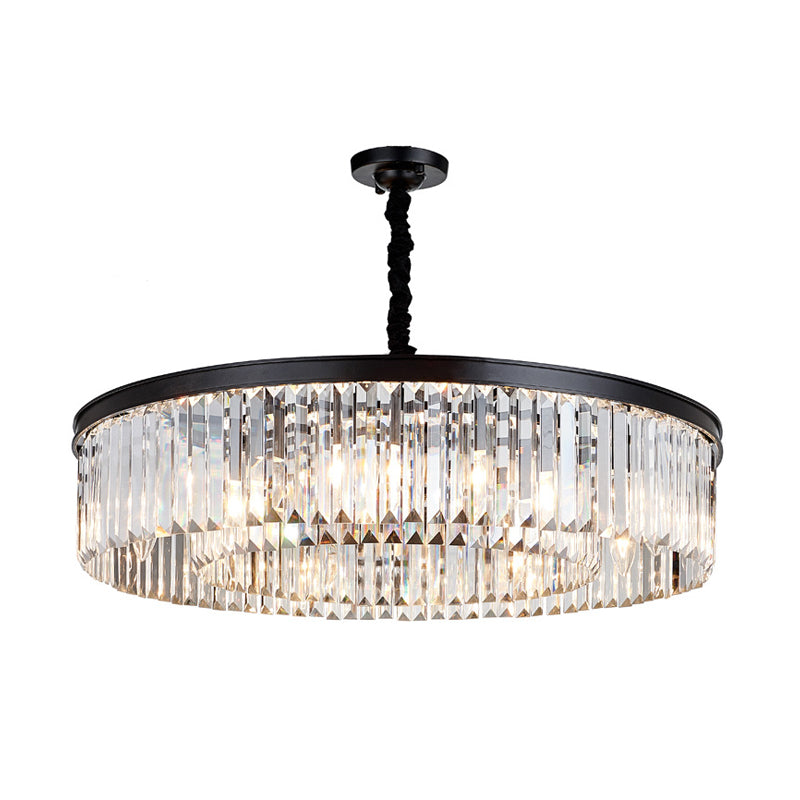 Emilia Modern Crystal Chandelier: Sparkling Elegance In Multiple Sizes (16’ 23.5’ 31.5’)