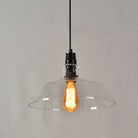 Madison Industrial Pendant: Vintage Charm In Multiple Colors (Clear Amber Clear