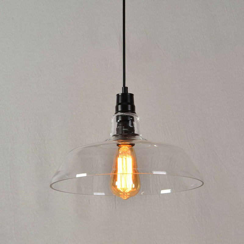 Liliana Industrial Pendant: Vintage Charm In Multiple Colors Clear