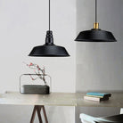 Jade Industrial Pendant: Bold Geometry Meets Modern Style