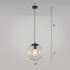 Modern Glass Orb Pendant: Stylish Lighting For Restaurants