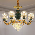 Astoria’s Prismatic Chandelier: Modern Elegance With Vintage Charm (Multiple Colors Sizes) 8 /