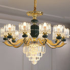 Astoria’s Prismatic Chandelier: Modern Elegance With Vintage Charm (Multiple Colors Sizes) 10 /