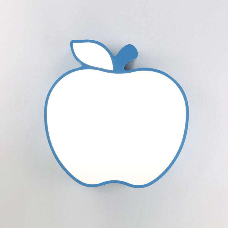 Ethan’s Enchanted Apple: Blue Led Ceiling Light For Kids’ Rooms Fixtures