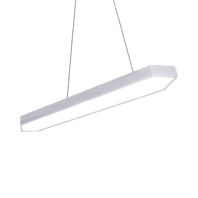 Karla Modern Linear Pendant: Customizable Led Light For Any Space