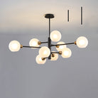 Astounding Sputnik: A Mid - Century Marvel For Modern Spaces 9 / Black White Ceiling Light