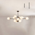 Astounding Sputnik: A Mid - Century Marvel For Modern Spaces 15 / Black White Ceiling Light