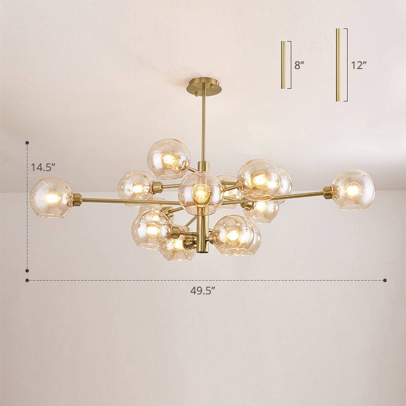 Astounding Sputnik: A Mid - Century Marvel For Modern Spaces Ceiling Light