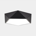 Catalina Minimalism Meets Efficiency: Led Ceiling Mount Light Black / Small Geometric