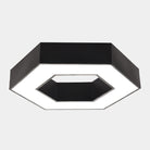 Catalina Minimalism Meets Efficiency: Led Ceiling Mount Light Black / Small Hollow