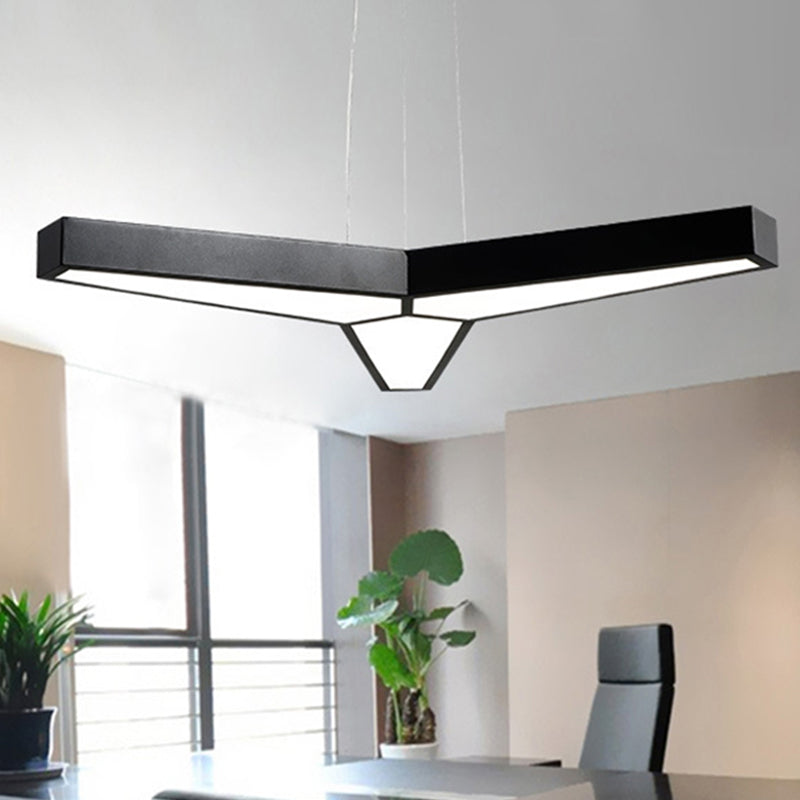 Addison Modern Y - Shaped Led Ceiling Lamp: Illuminate Your Space In Style Pendant Lighting