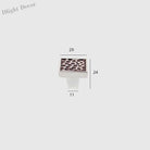 24K Gold and Hammered Brass Furniture Handles – Textured Cabinet Knobs and Pulls in Antique Silver and Old-Silver