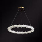 Diana - Modern Crystal Circle Chandelier (Choose Your Size & Tiers)