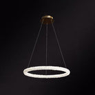 Diana - Modern Crystal Circle Chandelier (Choose Your Size & Tiers) Clear / 23.5’ Circline