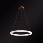 Diana - Modern Crystal Circle Chandelier (Choose Your Size & Tiers) Clear / 31.5’ Circline