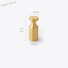 2pcs Simple Brass Wall Hooks – Gold Coat Key and Bag Holders for Home Storage A11 wall Hook