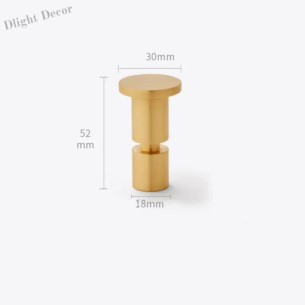 2pcs Simple Brass Wall Hooks – Gold Coat Key and Bag Holders for Home Storage A15 wall Hook