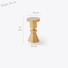 2pcs Simple Brass Wall Hooks – Gold Coat Key and Bag Holders for Home Storage A16 wall Hook