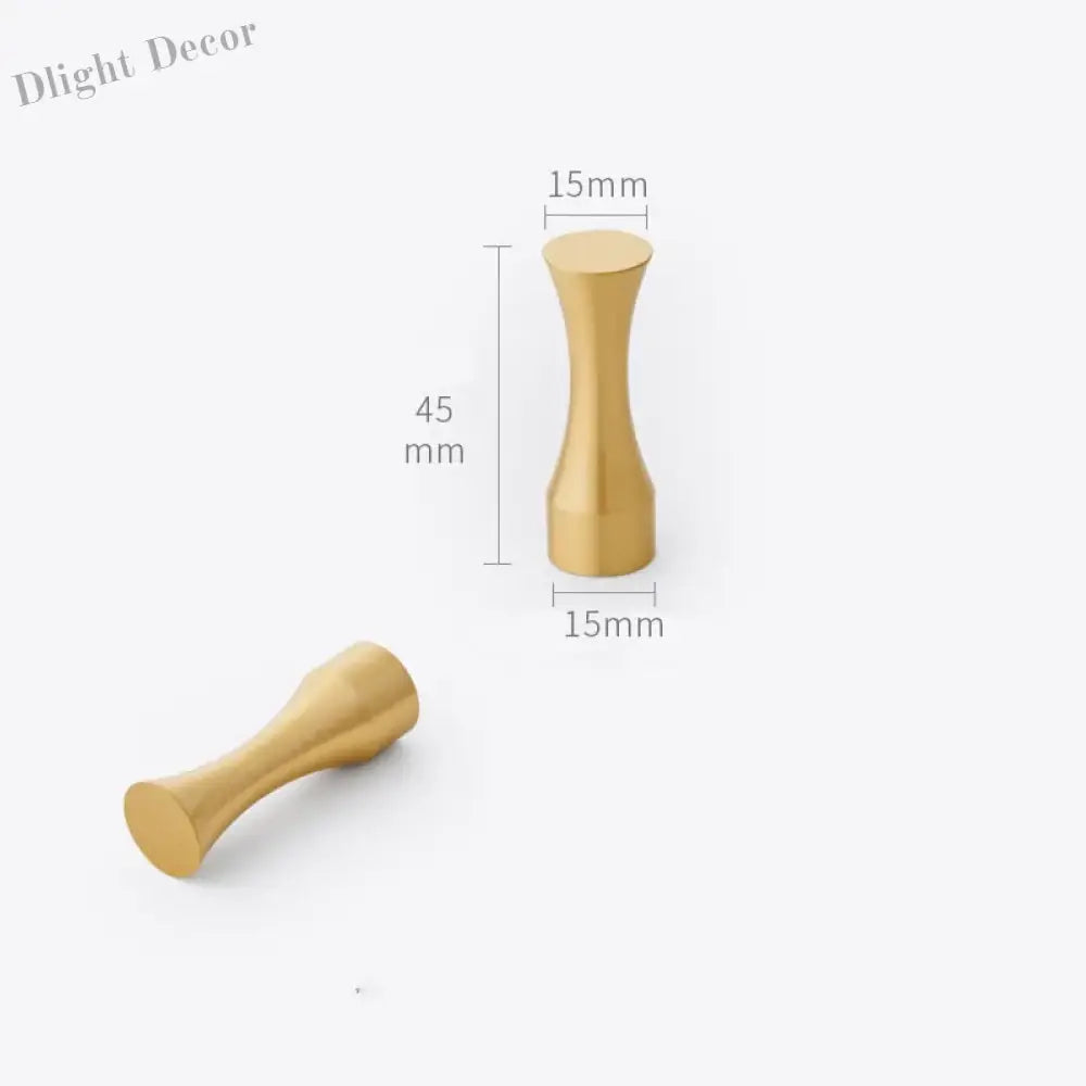 2pcs Simple Brass Wall Hooks – Gold Coat Key and Bag Holders for Home Storage A2 wall Hook
