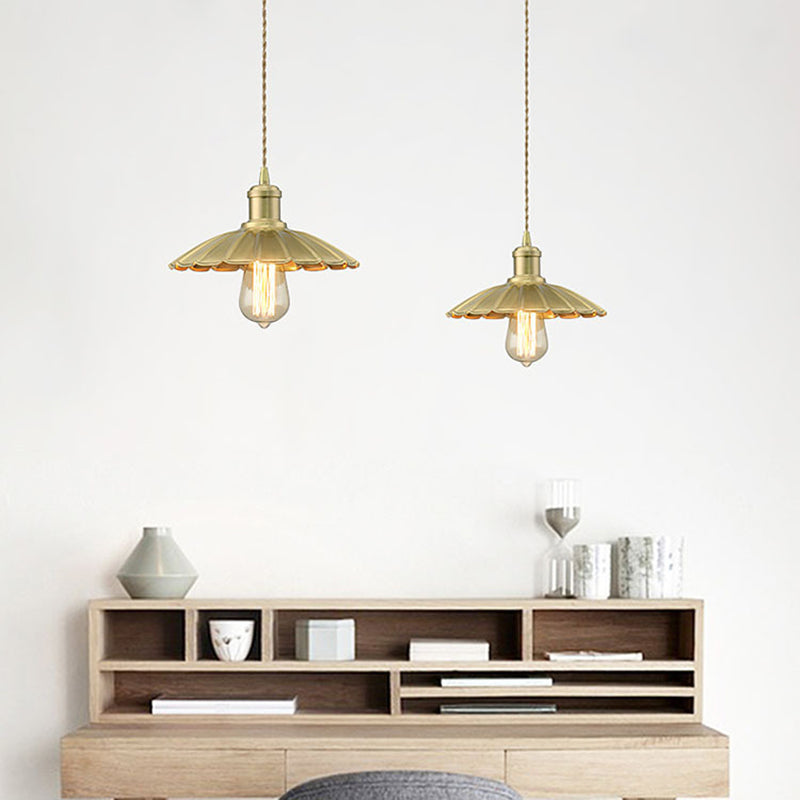 Evelyn’s Vintage Brass Pendant: Timeless Elegance For Your Dining Room