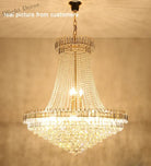 60Cm Lustres Chandeliers - Elegant Home Decor For Living Rooms Dining And Restaurants Chandelier